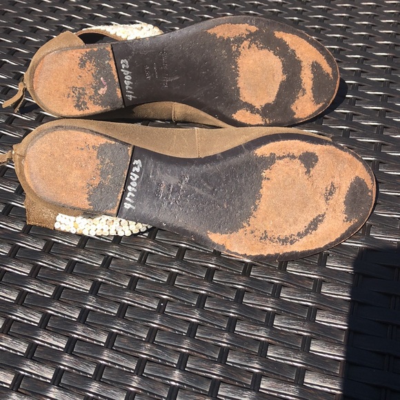 The cutest sandals you’ll see this season! Leather upper and outsole! - Picture 6 of 13